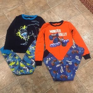 4 Pieces/2 Sets Size 8 Children’s Place PJs